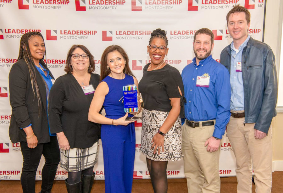 Camp directors at the Montgomery Leadership awards