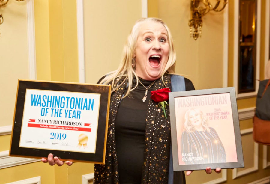 Woman winning the Washingtonian Woman of the Year award