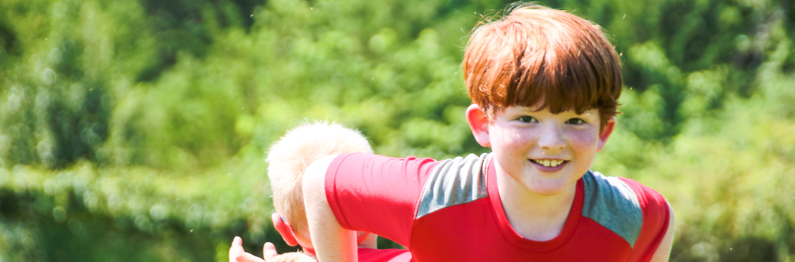 Kids playing tug-o-war